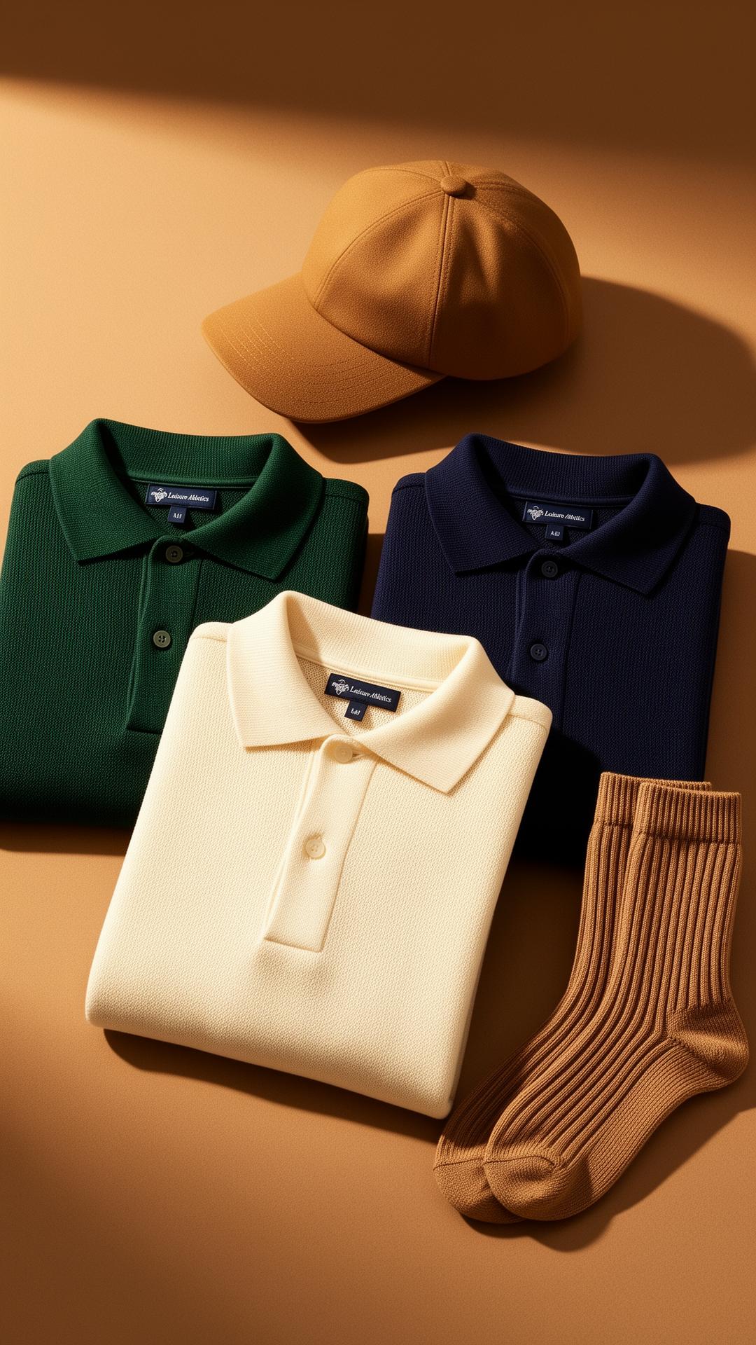 Round & Rally polos and accessories